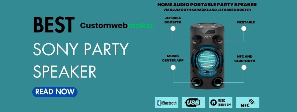 Best Sony party speaker